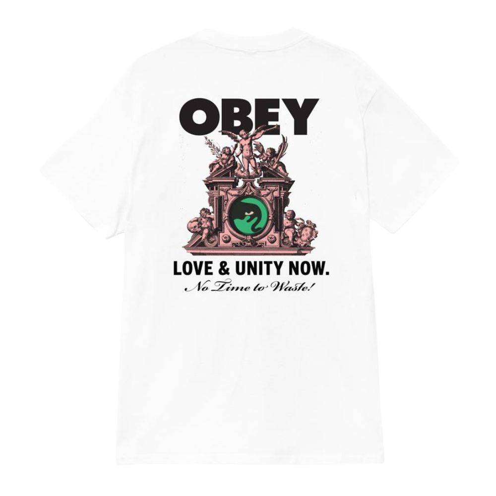 OBEY LOVE & UNITY NOW TEE