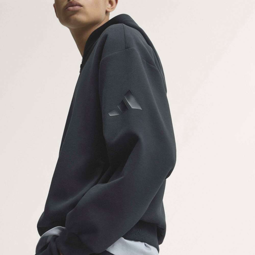 ADIDAS M SOFT LUX FULL-ZIP HOODIE