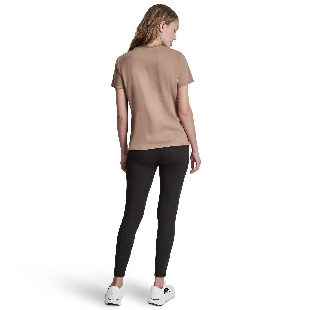 DKNY EMBOSSED LOGO TEE