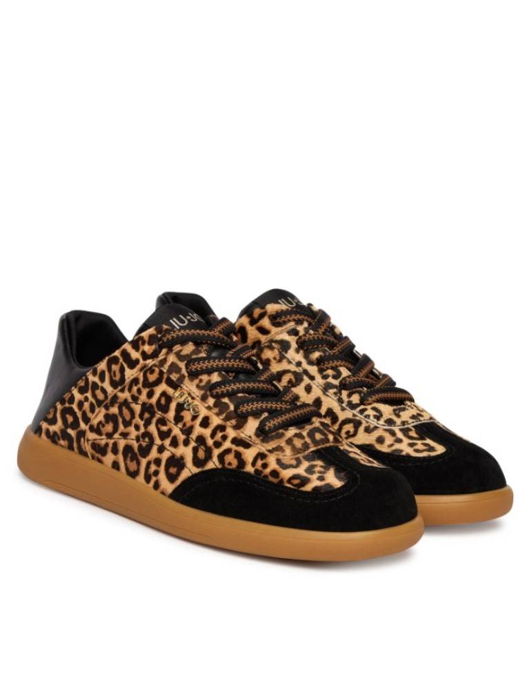 LIU JO CONNOR 03 - PONY HAIR LOW SNEAKERS