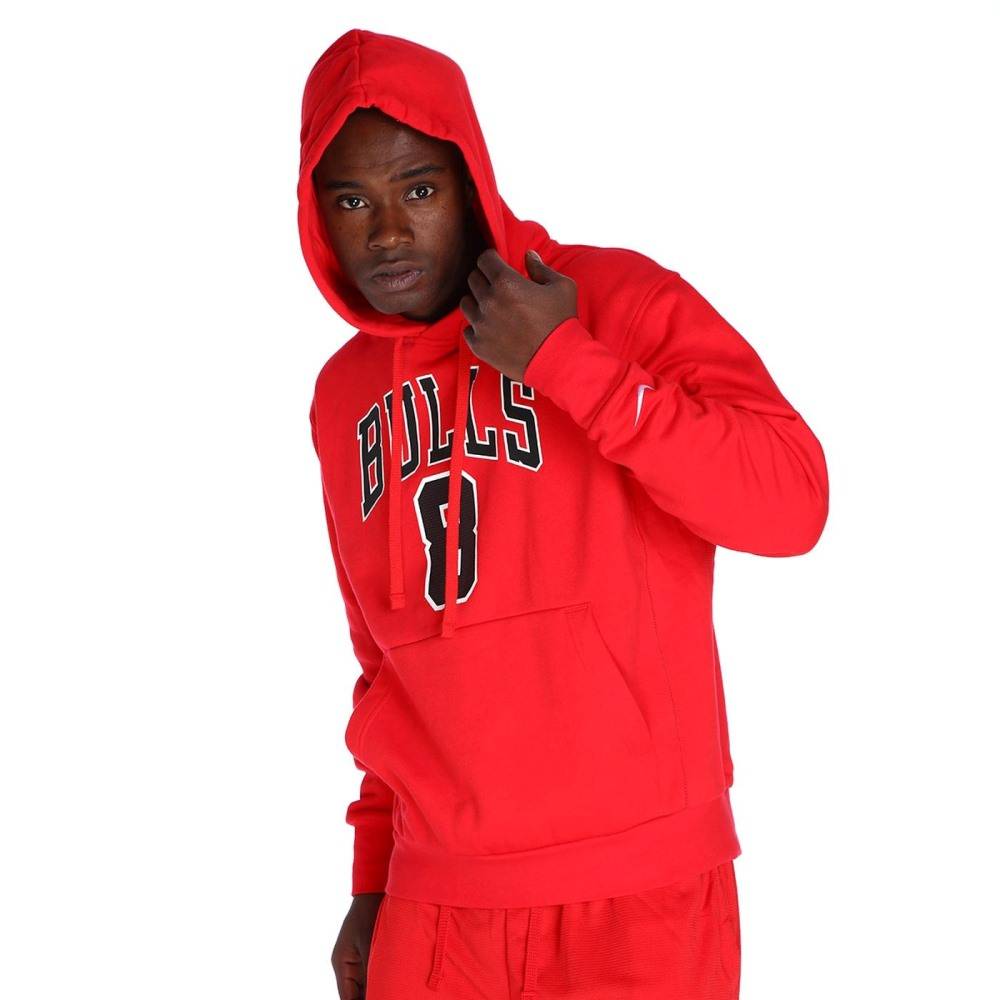 NIKE NBA CHICAGO BULLS FLEECE ESSENTIAL HOODIE N&N