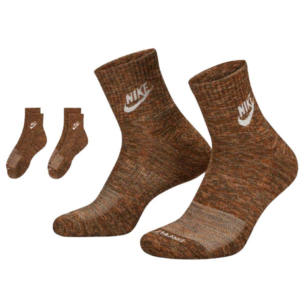 NIKE EVERYDAY PLUS CUSHION ANKLE 2-PAIRS SOCKS