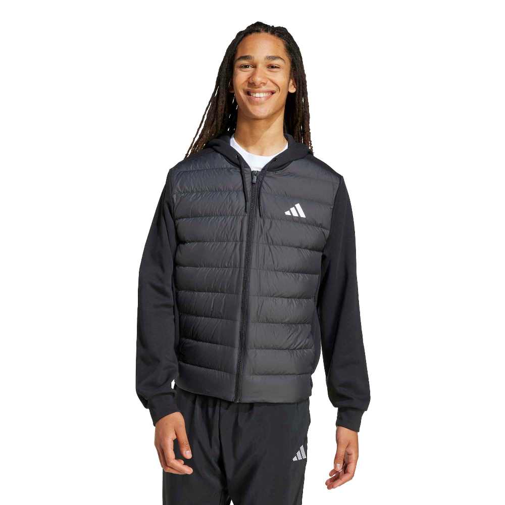 ADIDAS M ESSENTIALS CLIMAWARM HYBRID DOWN HOODED JACKET