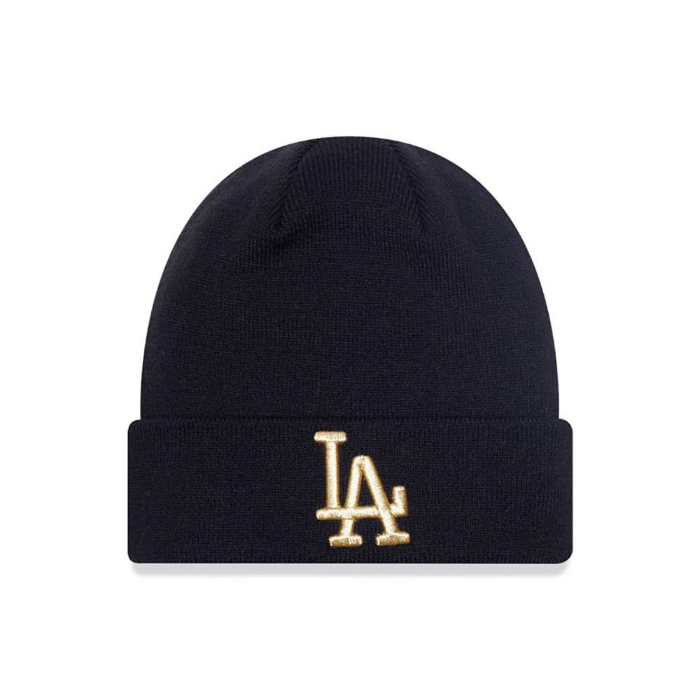 NEW ERA METALLIC BEANIE LA DODGERS