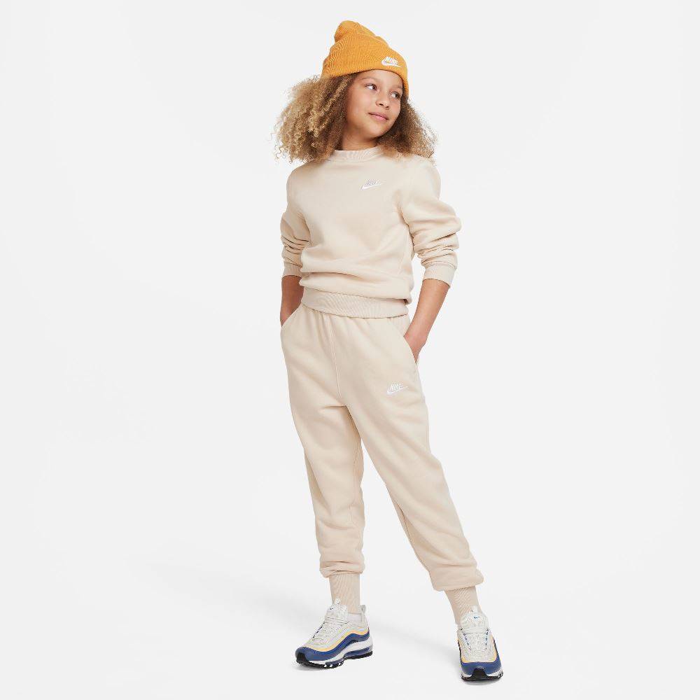 NIKE NSW GIRLS HIGH-WAISTED FITTED TROUSERS