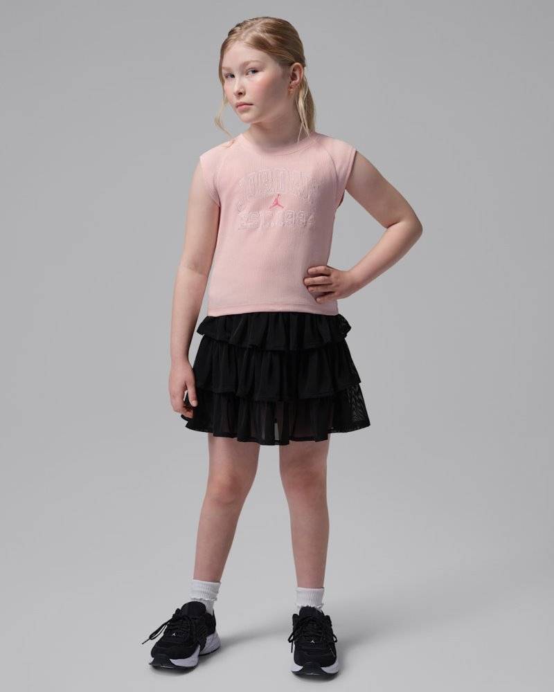 NIKE JORDAN GIRLS SECRET DIARY RIBBED TANK