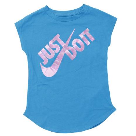 NIKE LITTLE GIRLS JDI SWOOSH PRISM TEE