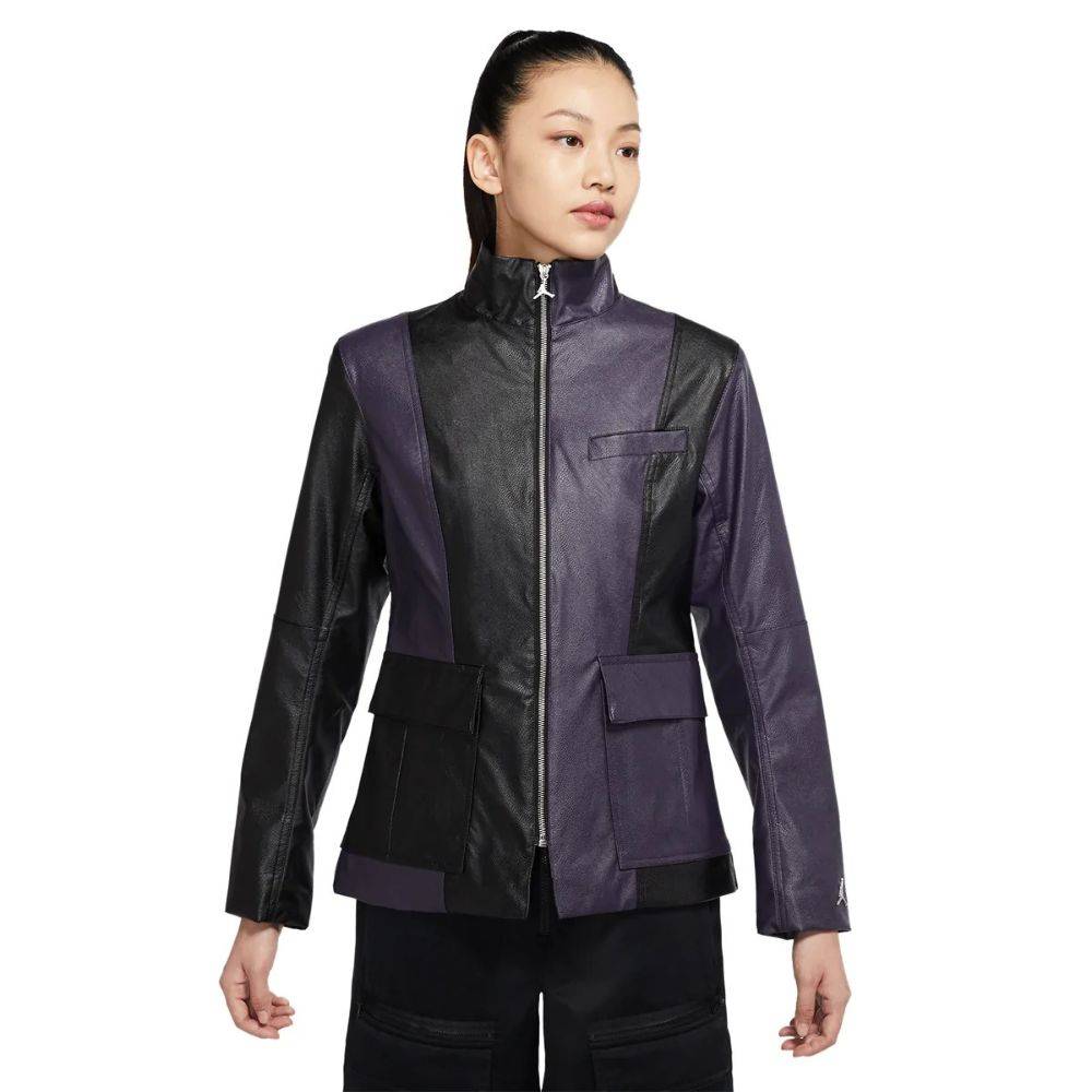 NIKE JORDAN CLASSICS CAPSULE 2.0 LEATHER JACKET