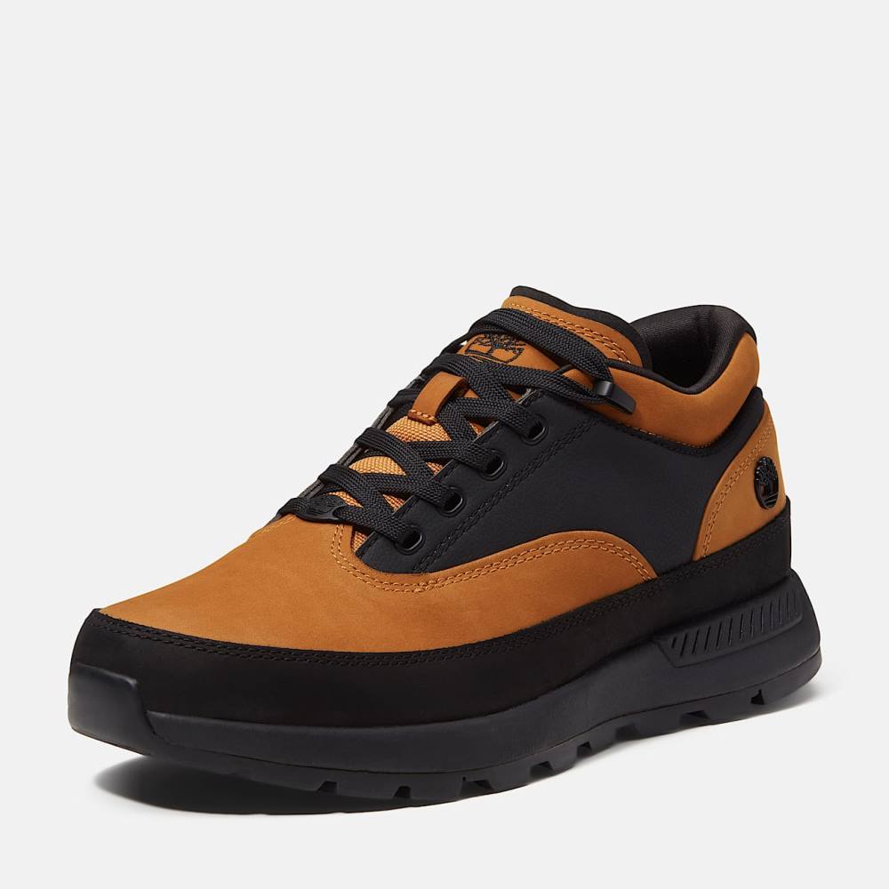 TIMBERLAND EURO GRID LOW LACE UP SNEAKER NUBUCK