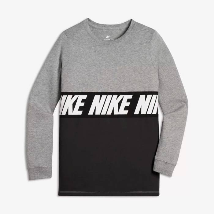 NIKE BOYS ADVANCE 15 BLOCK LONG SLEEVE