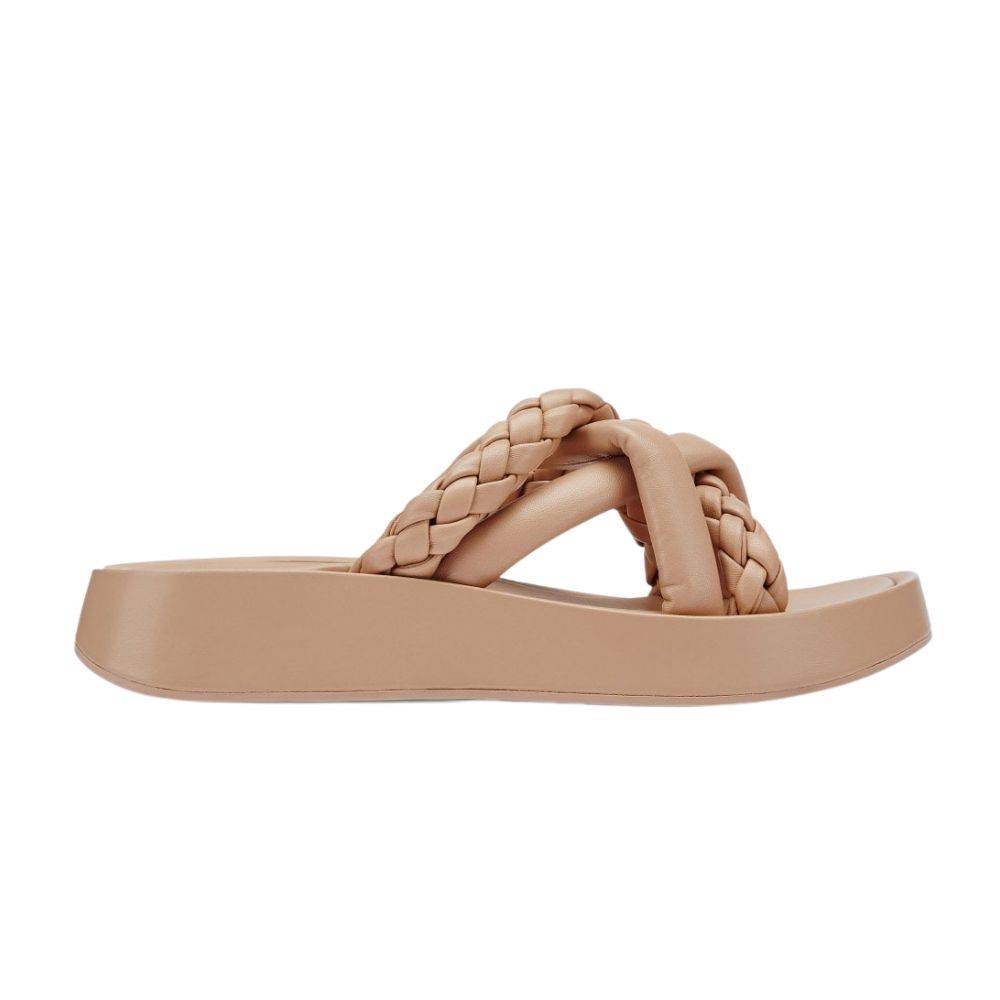 ASH VANESSA BIS LEATHER PLAITED SANDALS