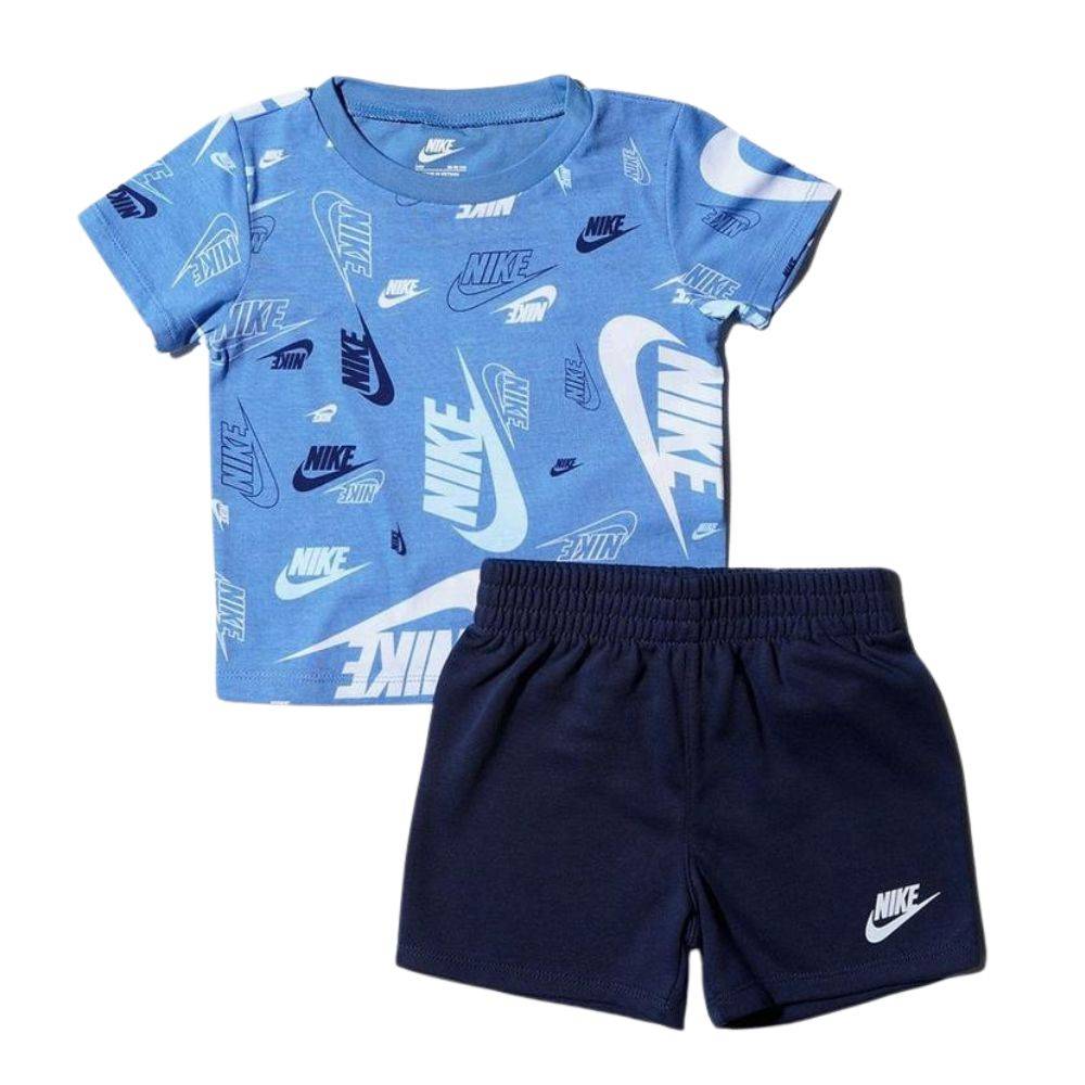 NIKE INFANT BOYS NSW AOP LIGHTWEIGHT FT SHORT SET