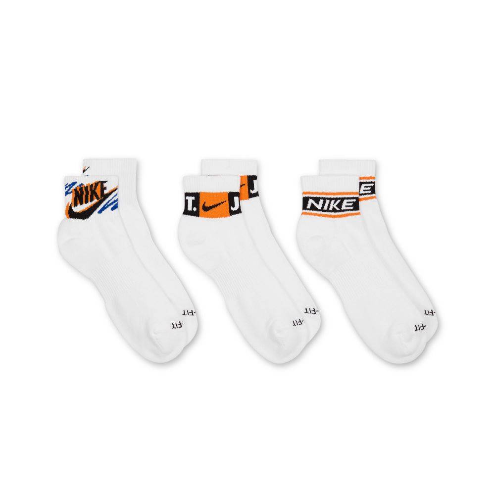 NIKE EVERYDAY PLUS ANKLE 3-PAIRS SPORT SOCKS