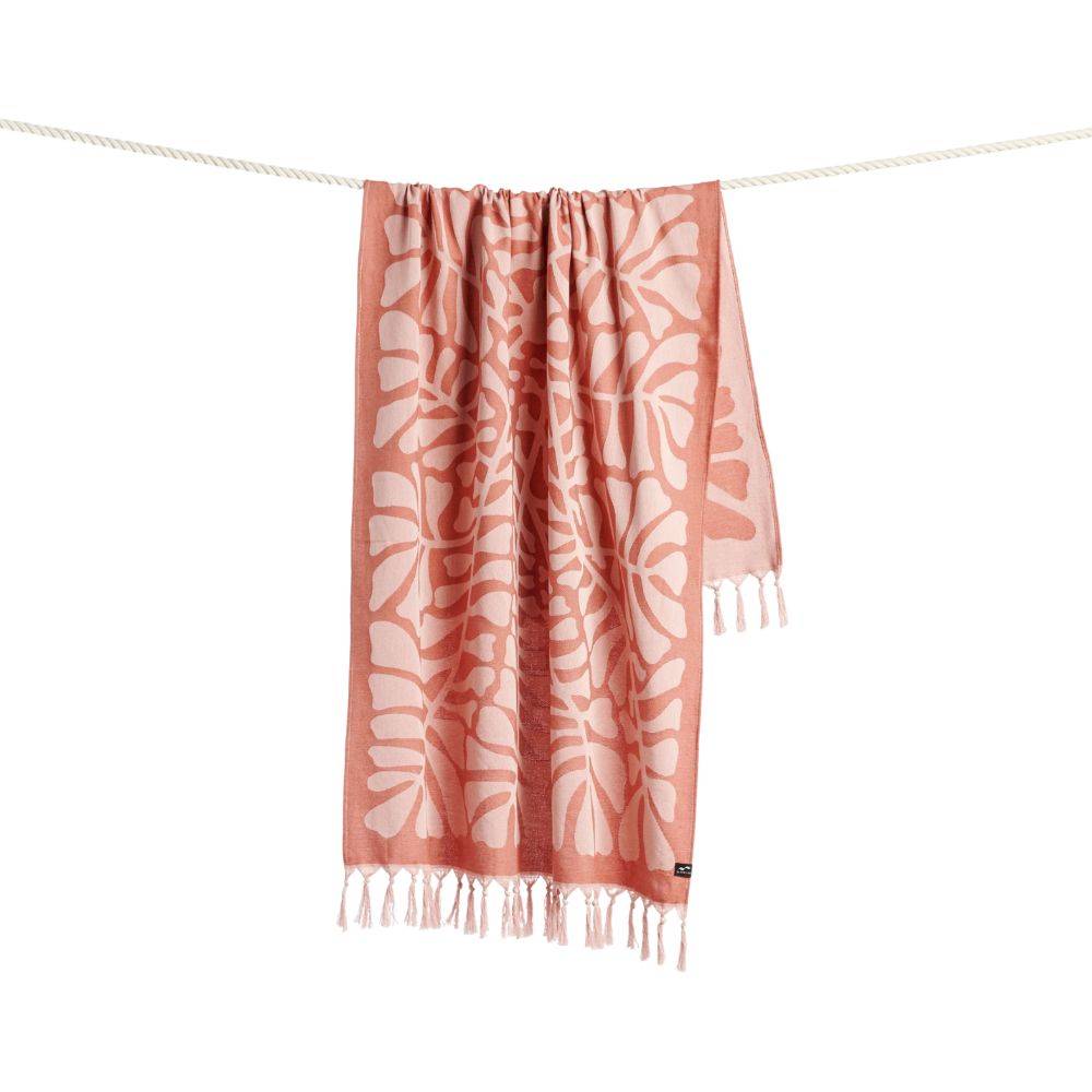 SLOWTIDE HAPA HAMMAM BEACH TOWEL (96CM X 185CM)