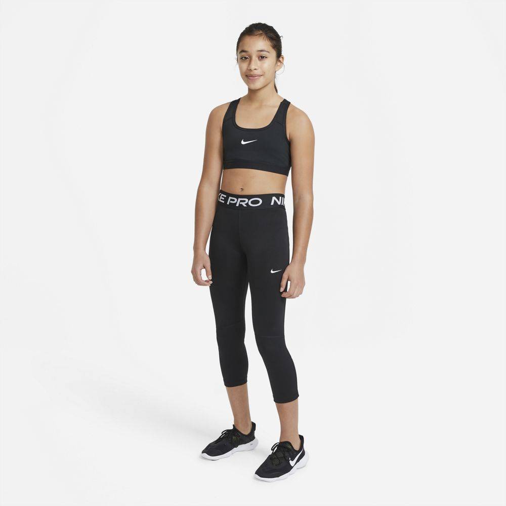 NIKE PRO GIRLS  DRI-FIT CAPRI-LEGGINGS