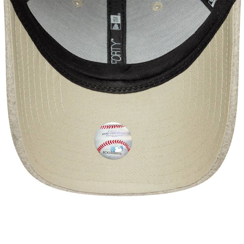 NEW ERA MELTON WOOL 9FORTY NEW YORK YANKEES ADJUSTABLE CAP