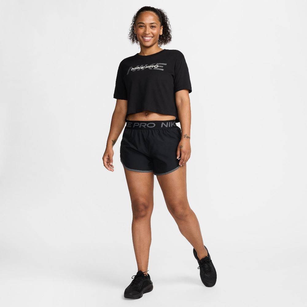 NIKE PRO SHORT-SLEEVE WOMENS CROPPED TEE