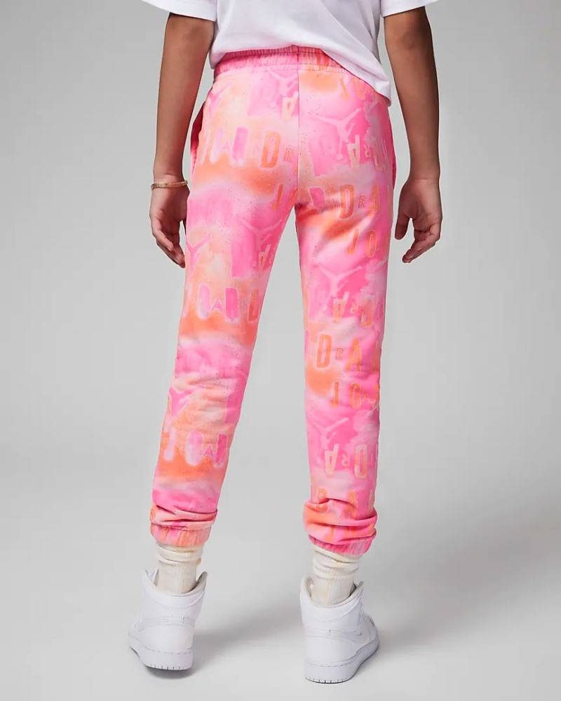 NIKE JORDAN GIRLS ESSENTIALS PRINTED TROUSER