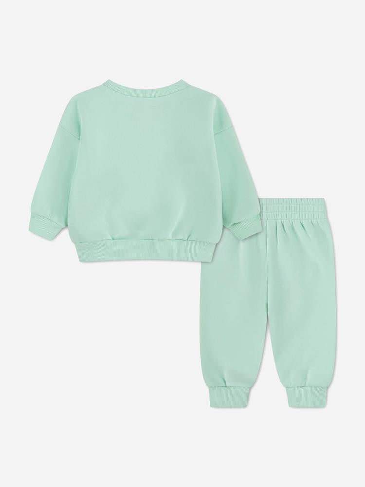 NIKE LITTLE KIDS ESSENTIAL FLEECE CREW SET