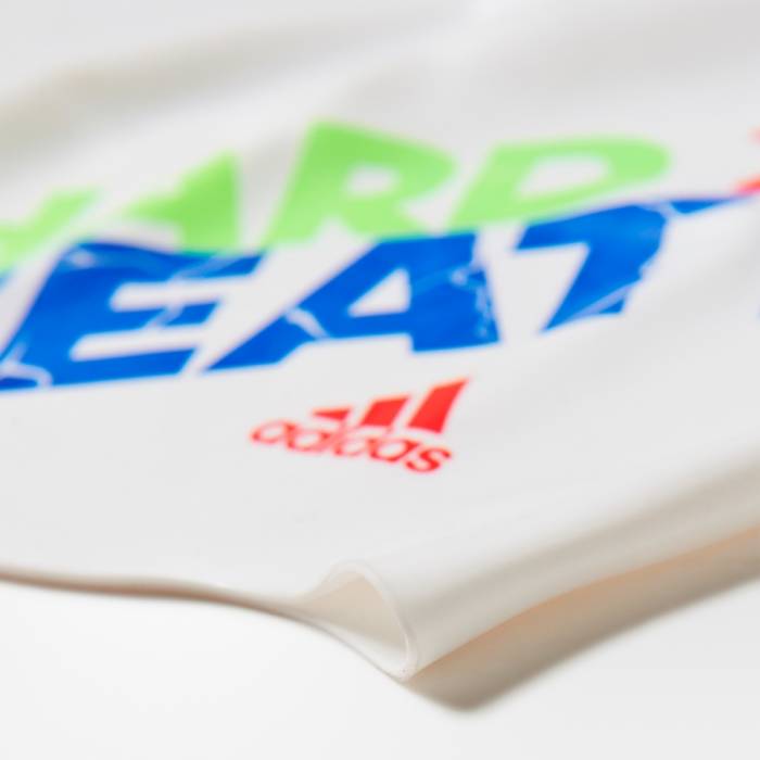 ADIDAS SLOGAN SWIMMING CAP