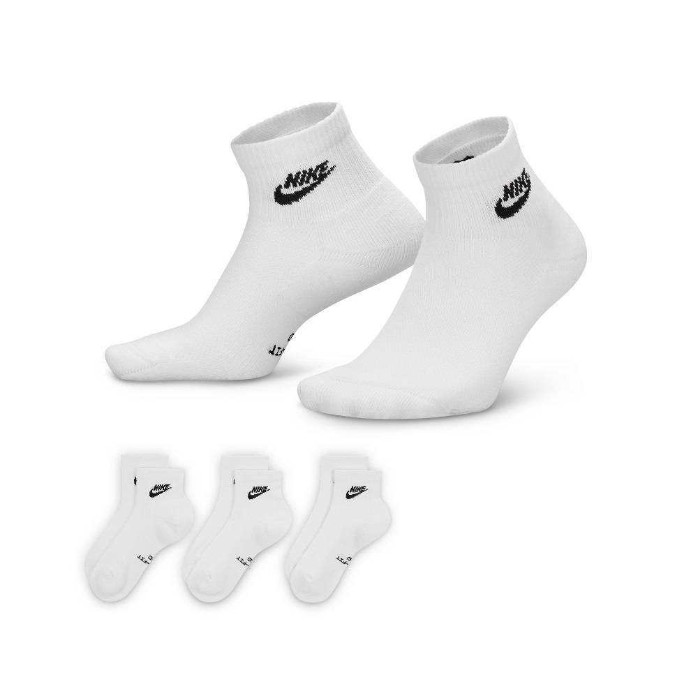 NIKE EVERYDAY ELEVATED ANKLE FUTURASOCKS (3-PAIRS)