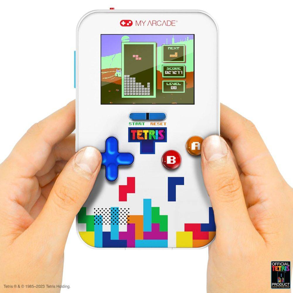 MY ARCADE GO GAMER TETRIS PORTABLE VIDEO GAME SYSTEM (301 GAMES IN 1)