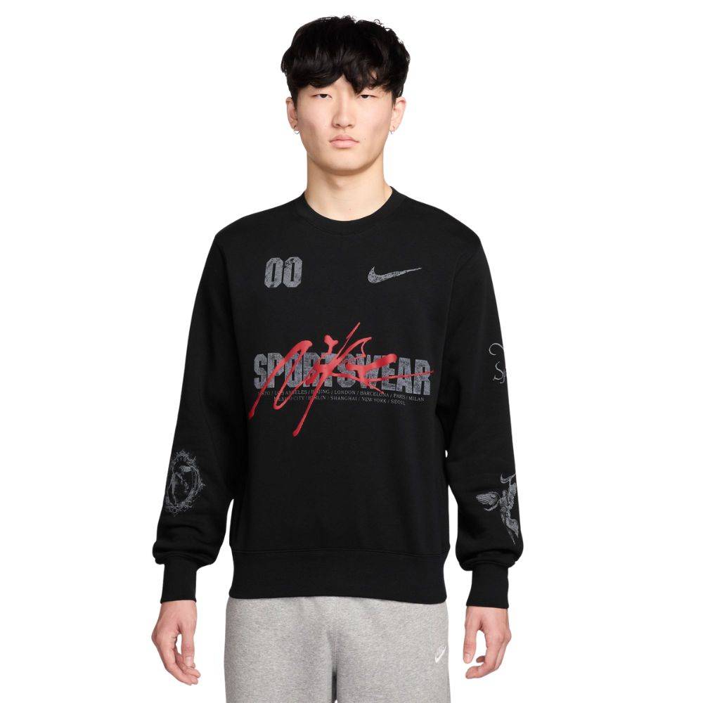 NIKE NSW CLUB BASKETBALL OFF COURT 3 CREWNECK