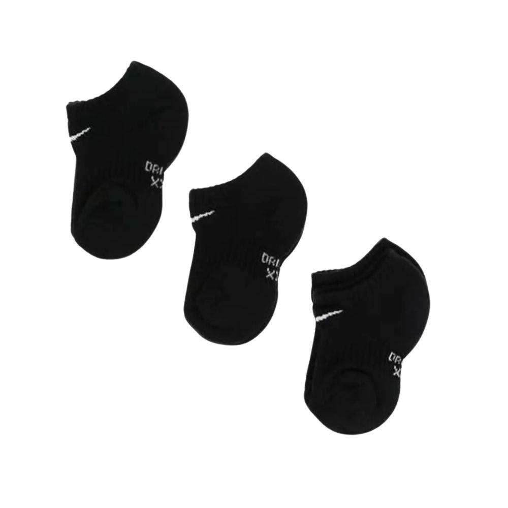 NIKE KIDS PERFORMANCE BASIC NO SHOW 3-PAIRS SOCKS