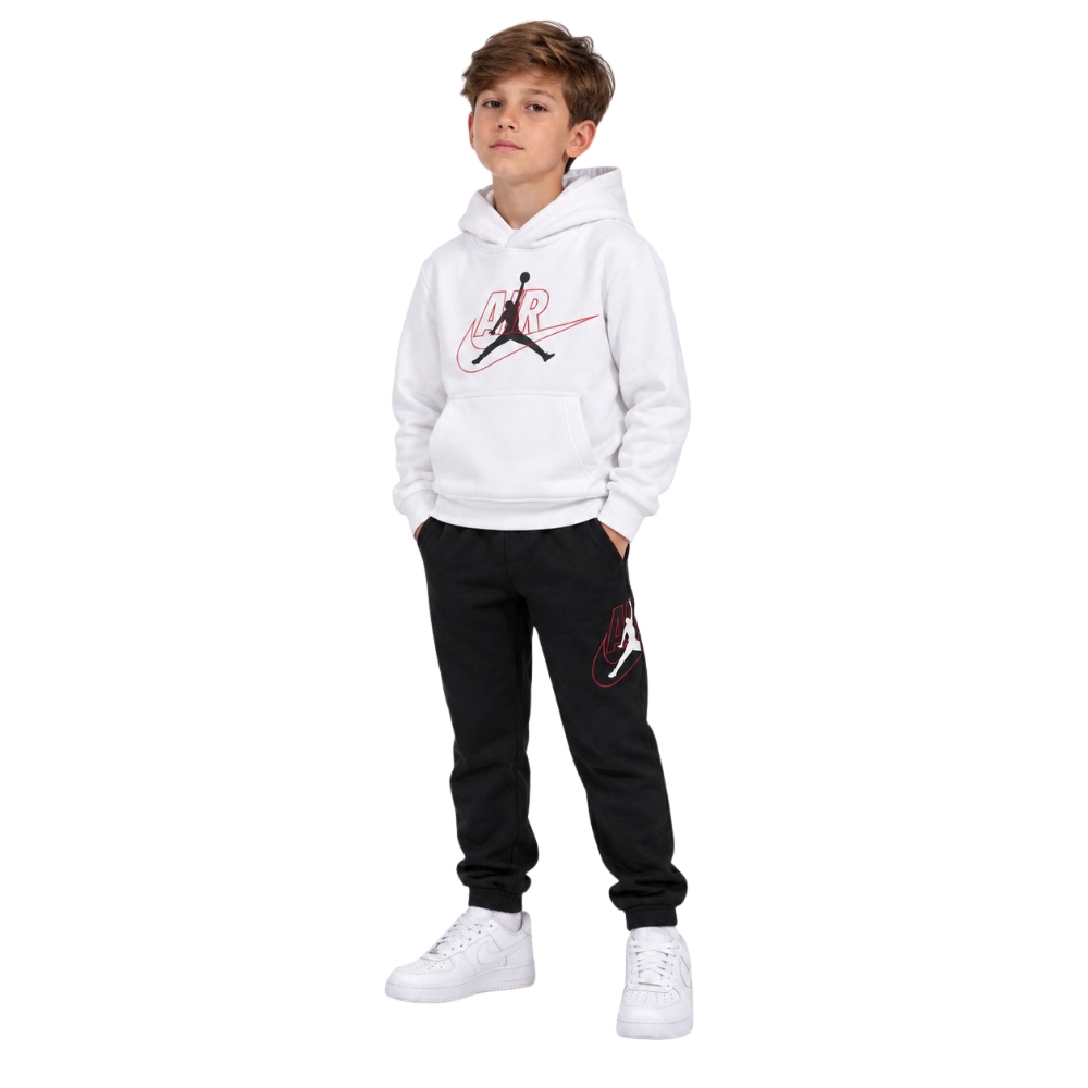 NIKE JORDAN LITTLE KIDS JM SWOOSH FLEECE PO SET
