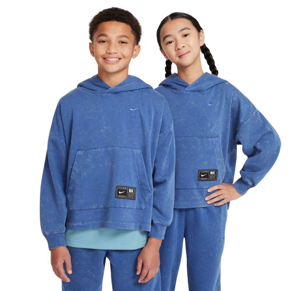 NIKE NSW KIDS FLEECE WASH HOODIE