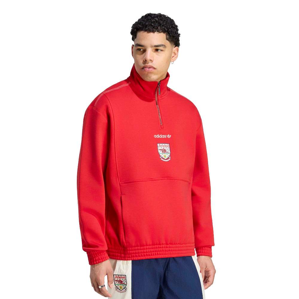 ADIDAS ARSENAL FC EQT HALF ZIP TOP