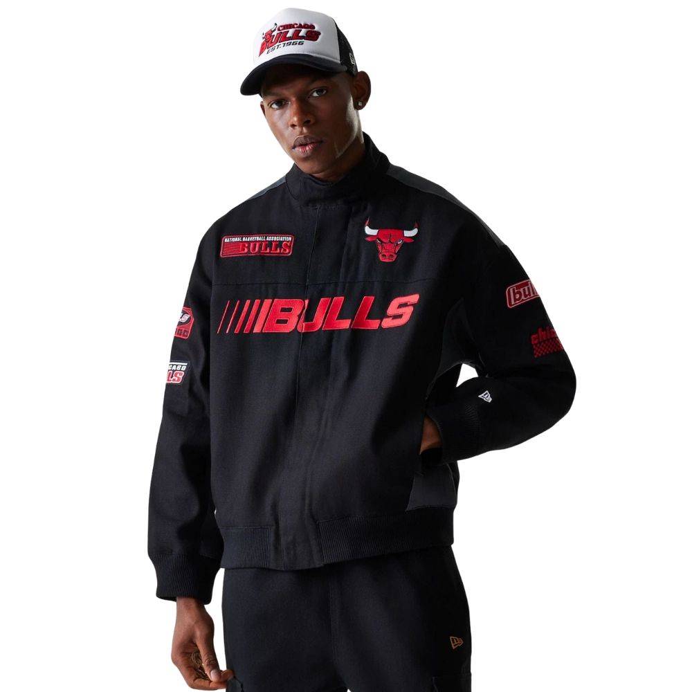 NEW ERA NBA MOTORSPORT JACKET CHICAGO BULLS