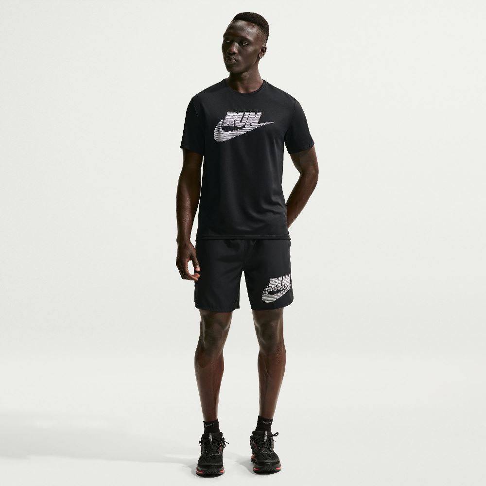 NIKE DRI-FIT UV-PROTECTION SS RUN TOP