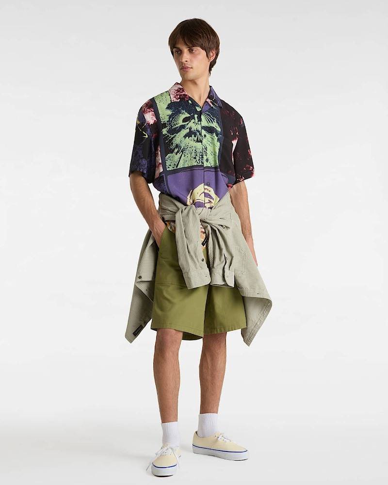 VANS PROSPECT COLLAGE SS WOVEN SHIRT