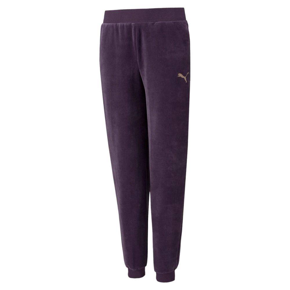 PUMA GIRLS ALPHA VELOUR PANTS