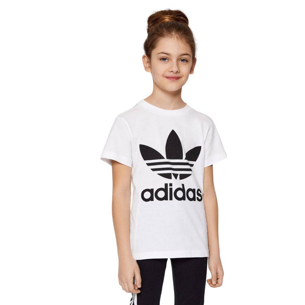 ADIDAS LITTLE KIDS TREFOIL TEE