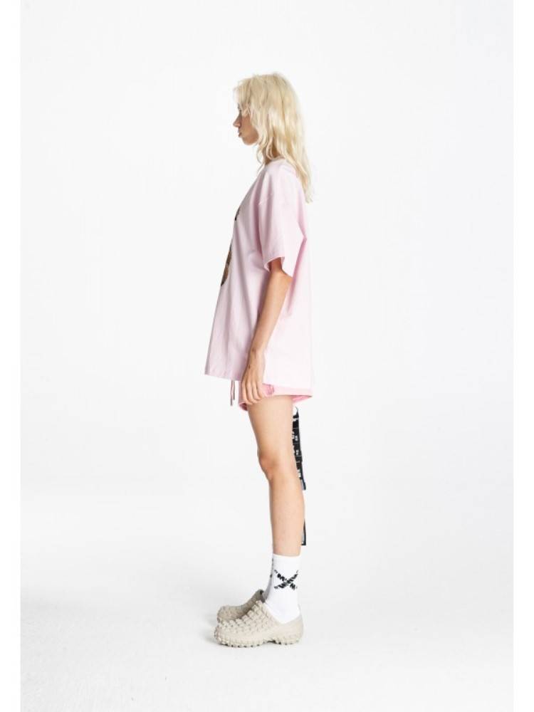 MWM TEDDY BEAR PRINT OVERSIZED TEE