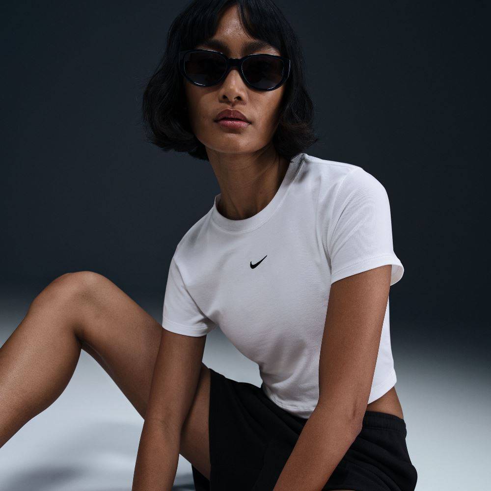 NIKE NSW WOMENS CHIL KNIT CROPPED TOP