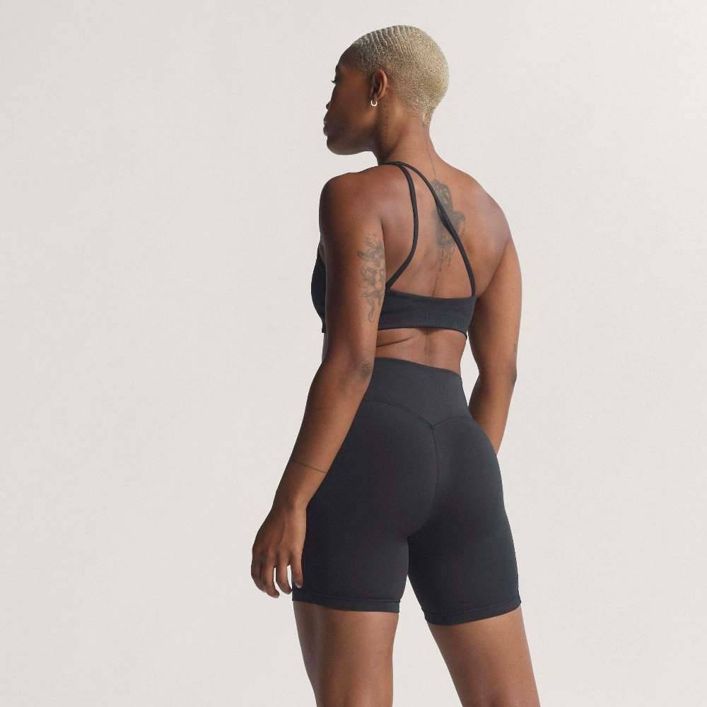 ADIDAS OPTIME WORKOUT RIB ONE SHOULDER LIGHT SUPPORT BRA