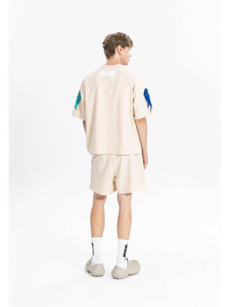 MWM JT WINGS DETACHABLE CHAIN REGULAR FIT SHORTS