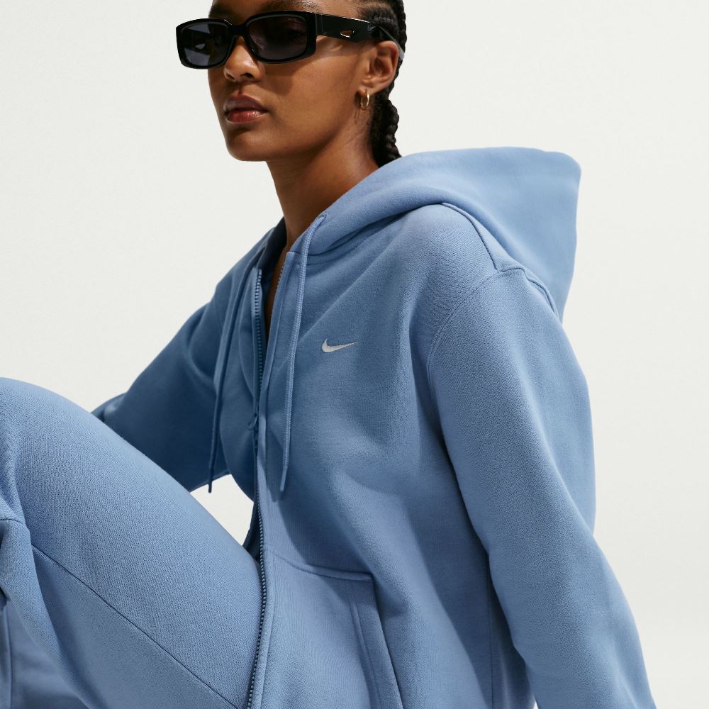 NIKE WOMENS STUDIO FULL-ZIP HOODY