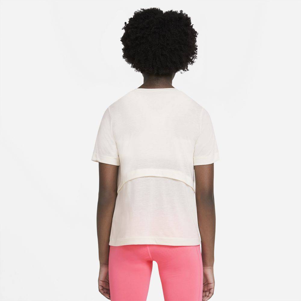NIKE GIRLS DRI-FIT TROPHY SS TOP