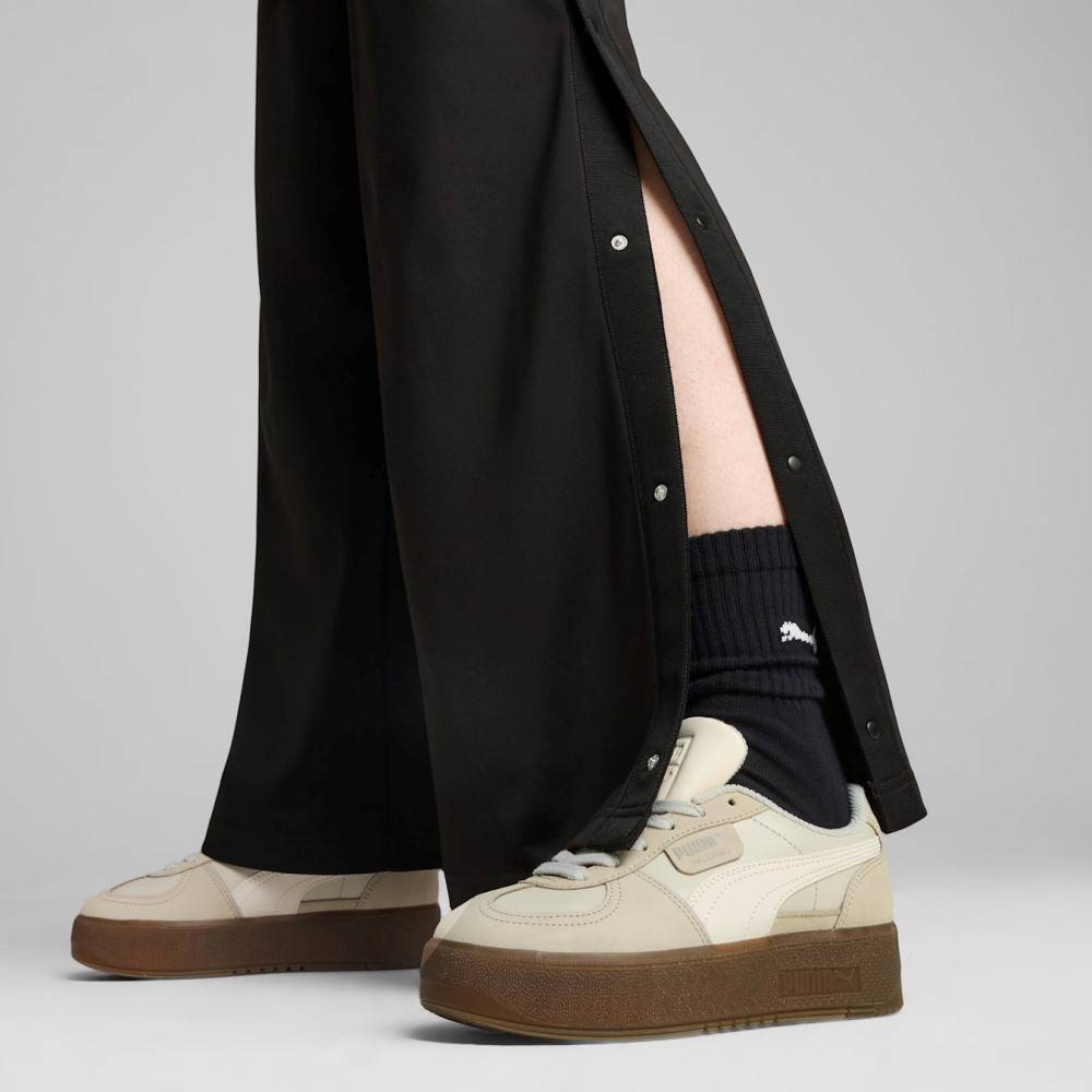 PUMA WARDROBE ESS RELAXED LOW RISE POPPER PANTS OP