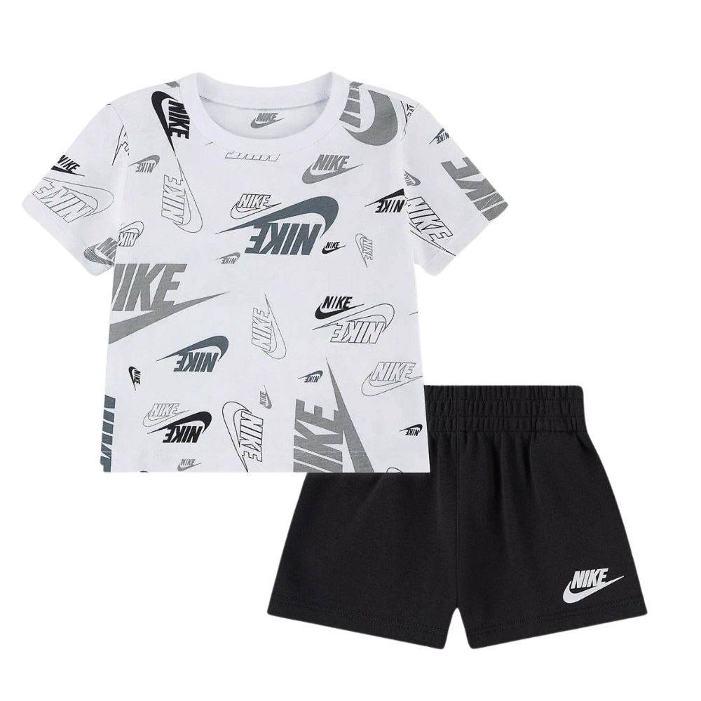 NIKE INFANT NSW AOP LIGHTWEIGHT FT SHORT SET