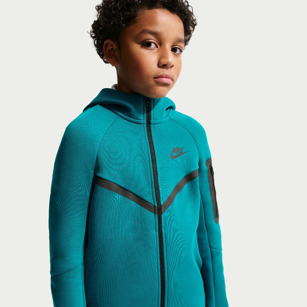 NIKE SPORTSWEAR KIDS TECH FLEECE FULL-ZIP
