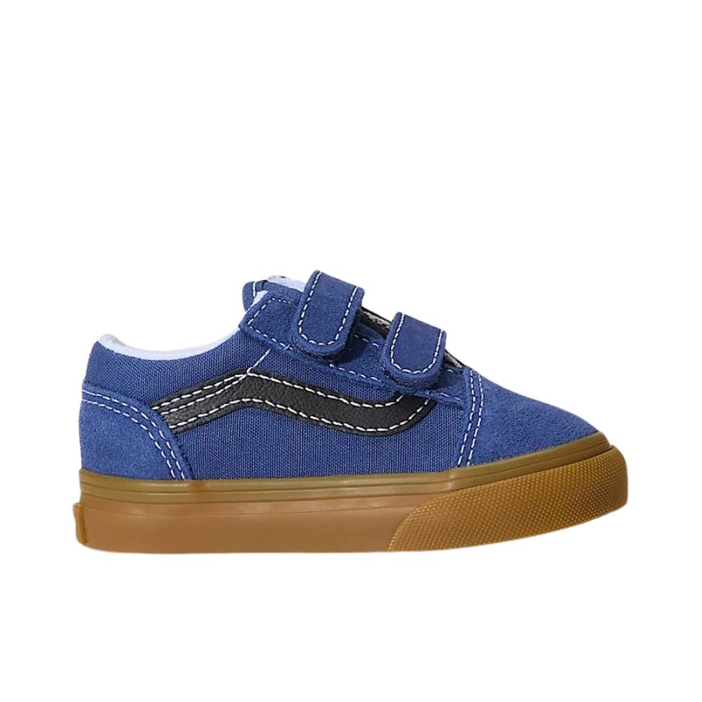VANS TODDLER OLD SKOOL V GUM SHOES (1-4 YEARS)