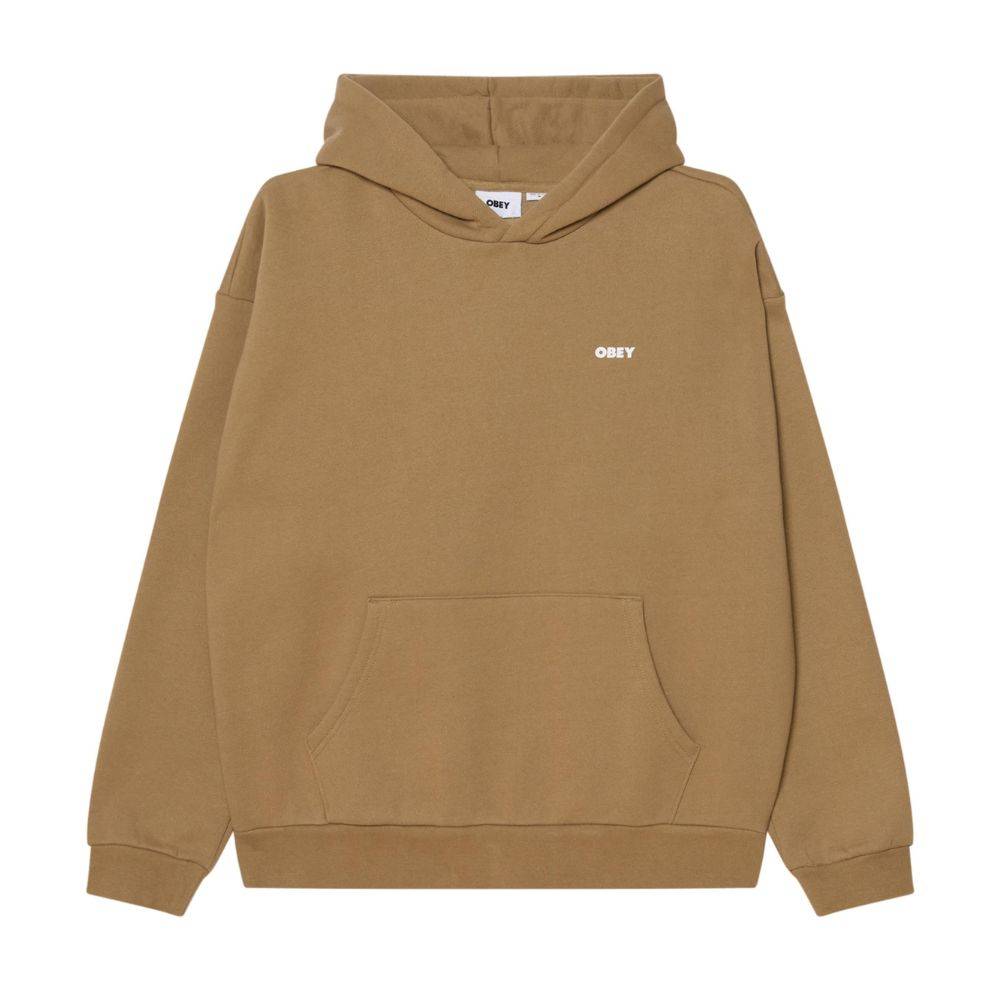 OBEY BOLD STAR EXTRA HEAVY HOOD FLEECE