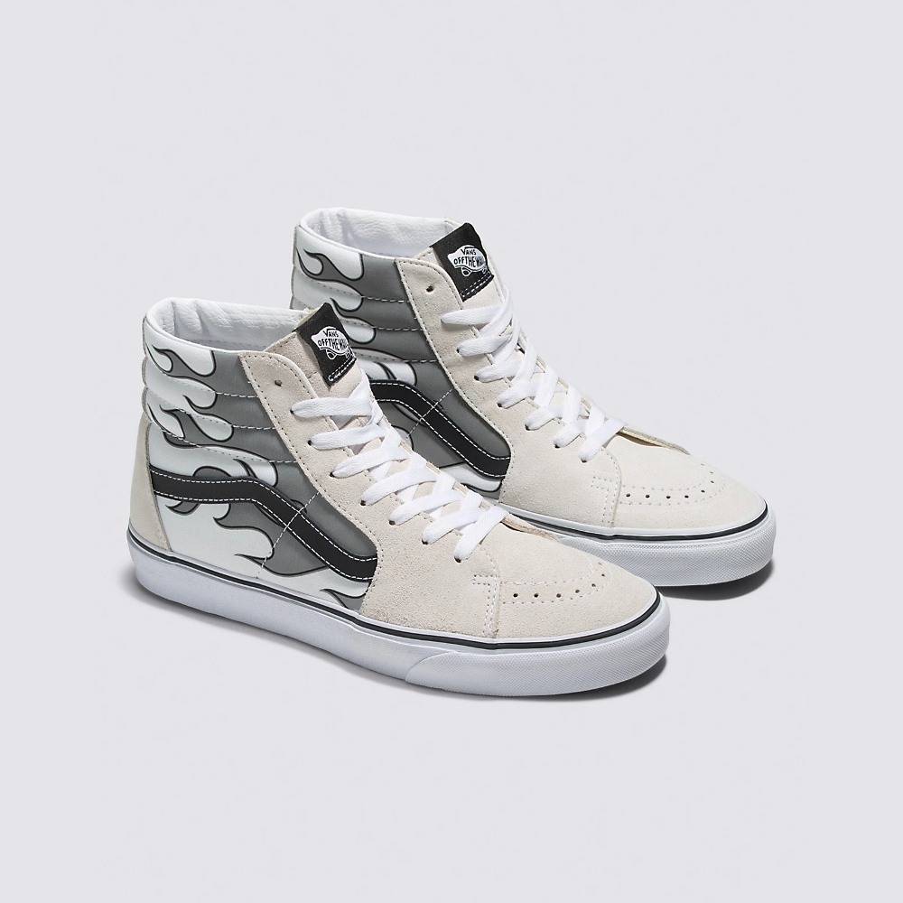 VANS REFLECTIVE FLAME SK8-HI SHOES