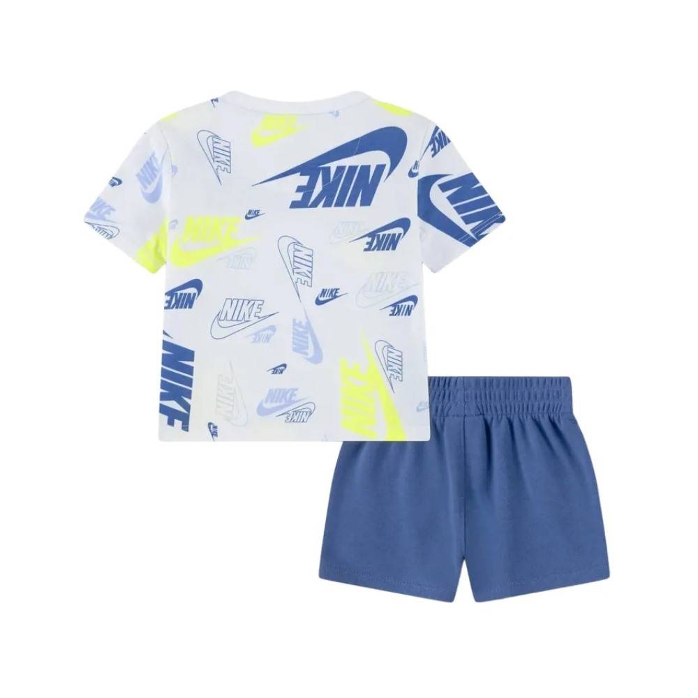 NIKE INFANT NSW AOP LIGHTWEIGHT FT SHORT SET