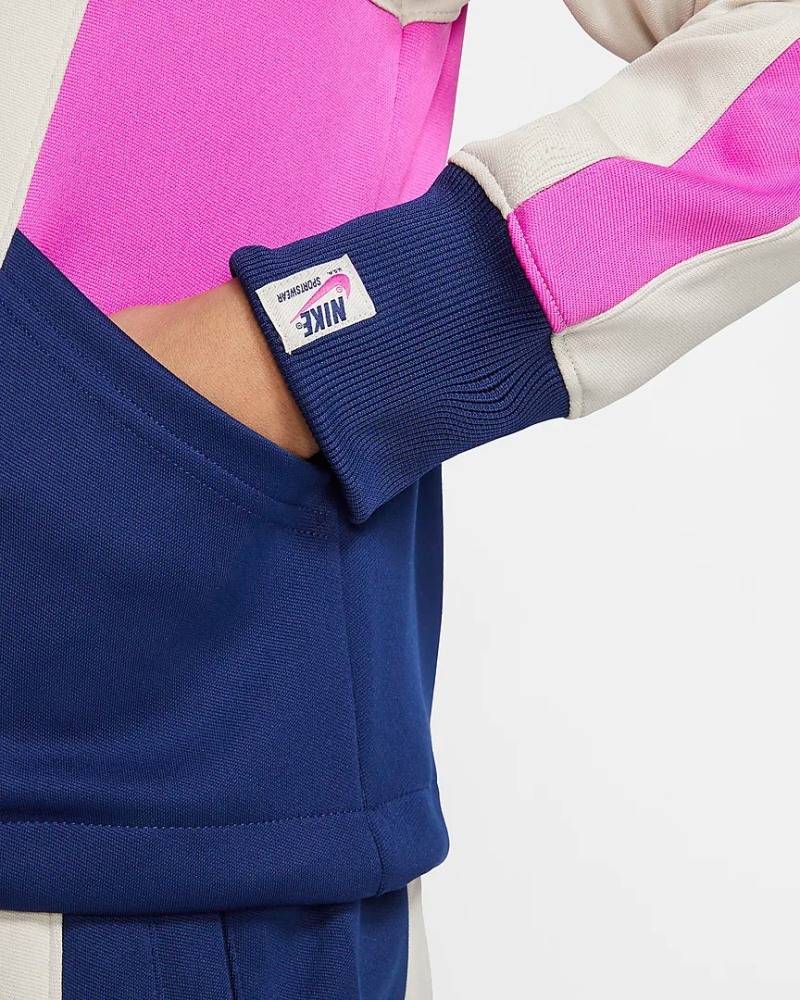 NIKE GIRLS HERITAGE FULL ZIP JACKET